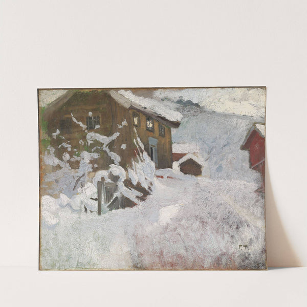 Norwegian Winter by Frits Thaulow