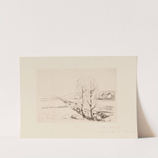 Norwegische Landschaft (1908) by Edvard Munch