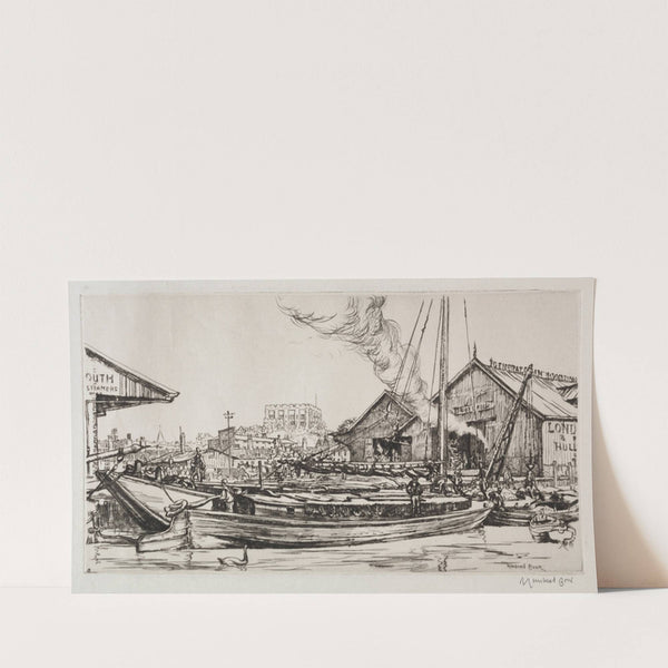 Norwich Castle by Muirhead Bone