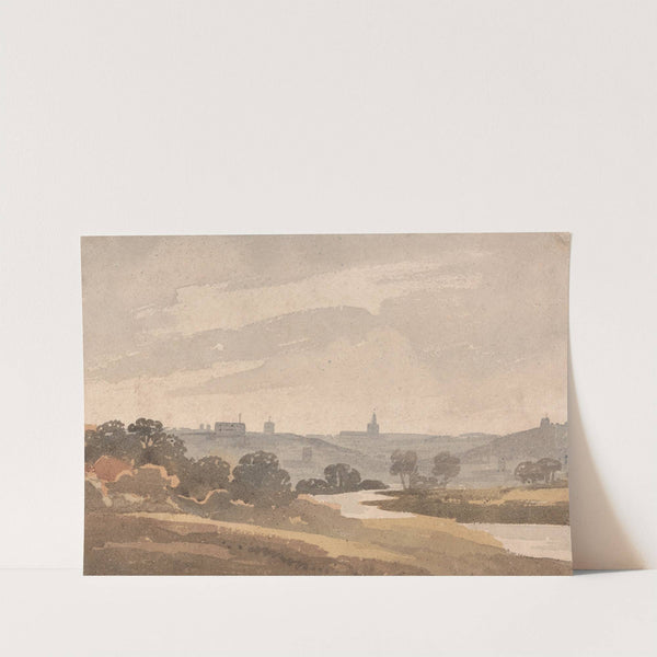 Norwich from the gravel pits by Robert Dixon