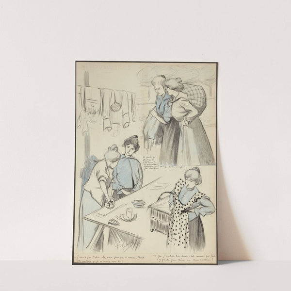 Nos ouvrières by Fernand Louis Gottlob