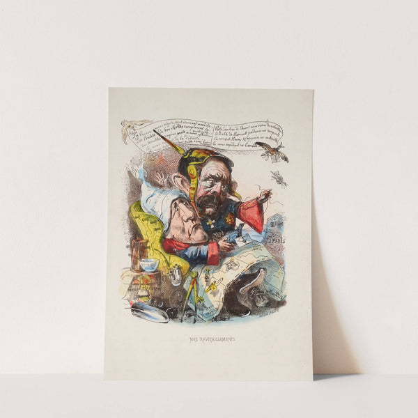 Nos ravitaillements (19th Century) by Victor Coindre