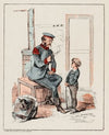 Nos vainqueurs par H. Demare N°14 C’est-y-vrai, M(r) Flibusmarck qur tu collectionnes des pendules. dis. hei (1871)