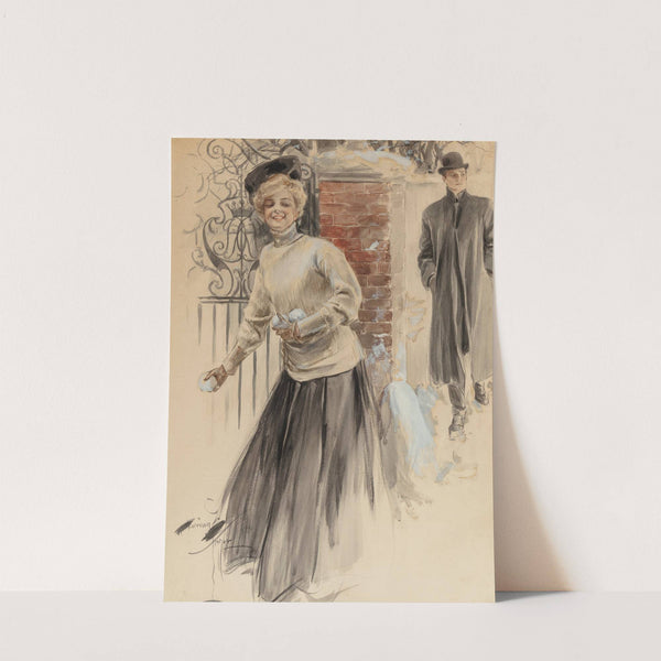 Not Yet — But Soon (1907) by Harrison Fisher