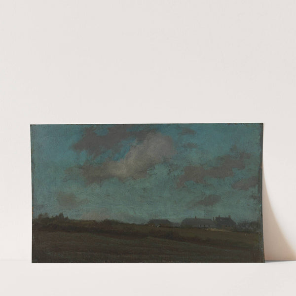 Note in Blue and Opal—The Sun Cloud (1883) by James Abbott McNeill Whistler