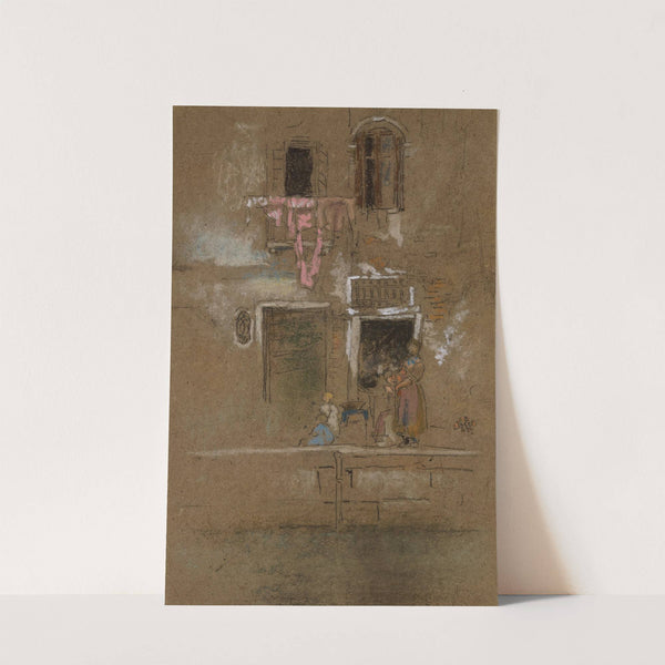 Note in Pink and Brown (ca. 1880) by James Abbott McNeill Whistler