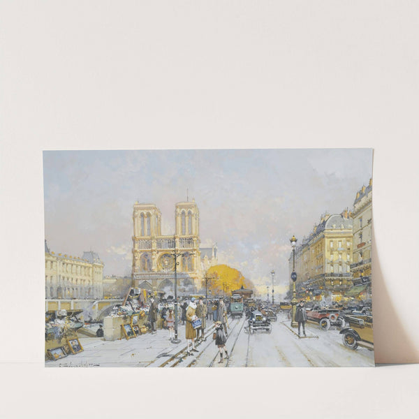 Notre Dame by Eugène Galien-Laloue