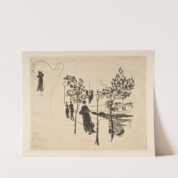 Notre Dame (1870) by Félix Bracquemond