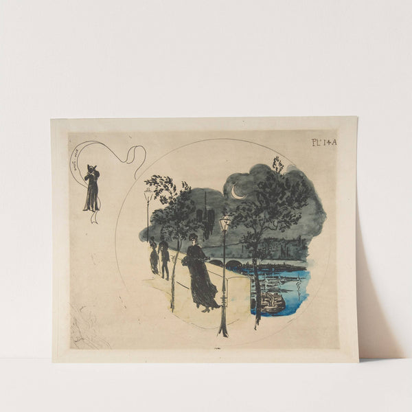 Notre Dame (1870) by Félix Bracquemond