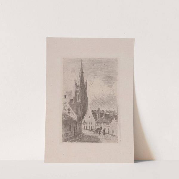 Notre-Dame de Bruges (1894) by Camille Pissarro