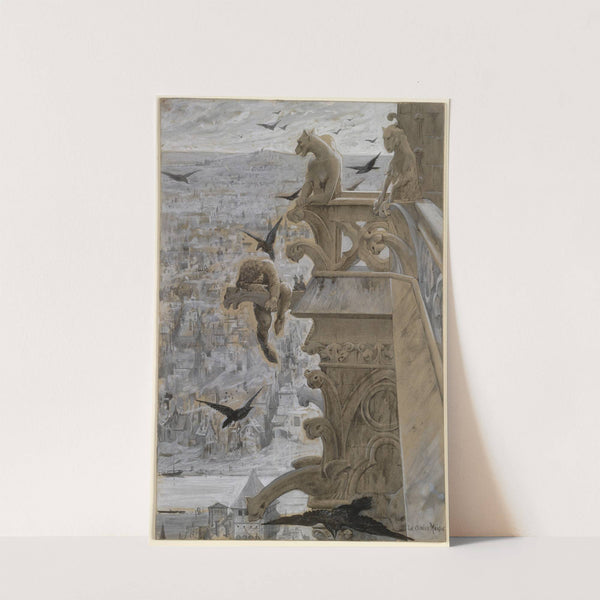 Notre-Dame de Paris (c. 1881) by Luc-Olivier Merson