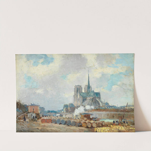 Notre-Dame de Paris by Albert Lebourg