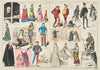 Notre-Dame de Paris Portraits et costumes des acteurs, dessinés d’après nature (1879)
