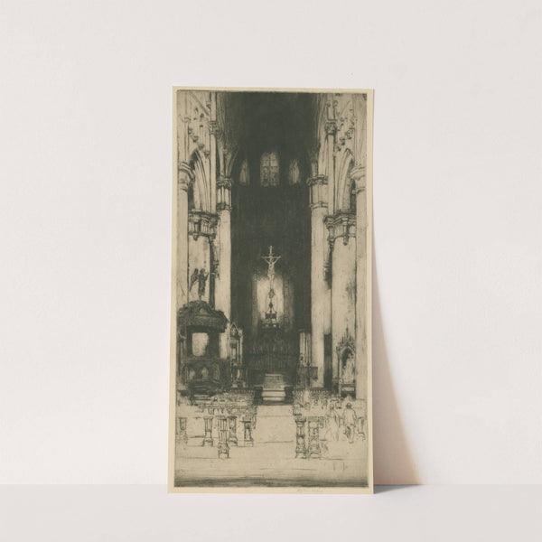 Notre Dame, Dinant (1907) by David Young Cameron