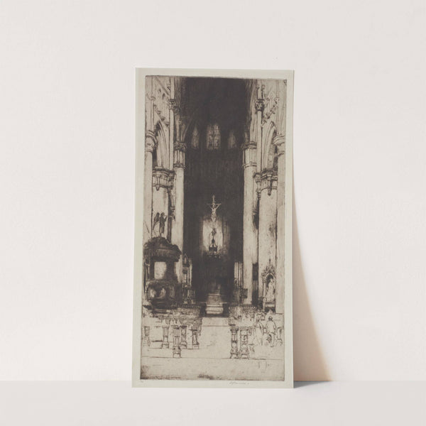 Notre Dame, Dinant (1907) by David Young Cameron