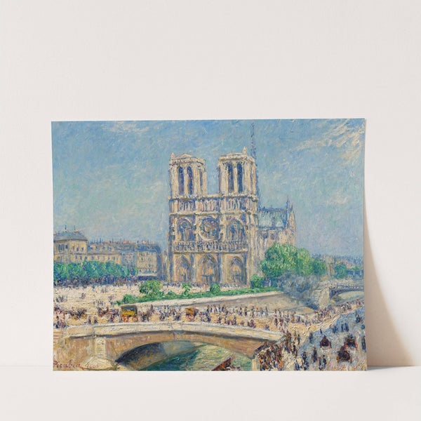 Notre-Dame, effet de soleil by Francis Picabia