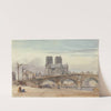 Notre Dame, Paris by William Callow