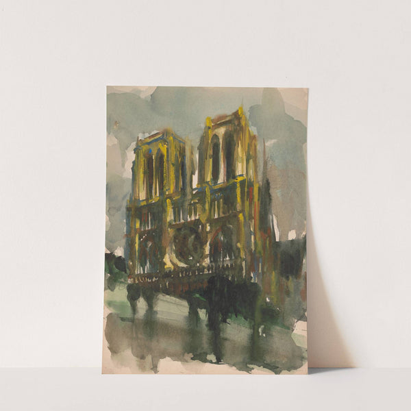 Notre Dame, Paris by Victor Alfred Lundy