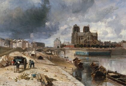 Notre-Dame vue du quai de la Tournelle