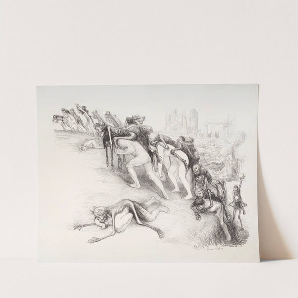 Nous portons nos morts (1905) by Jean Veber