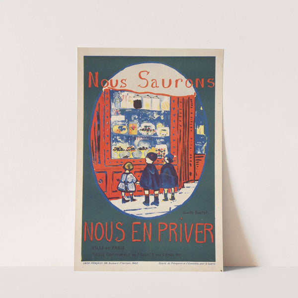 Nous saurons nous en priver by Camille Boutet