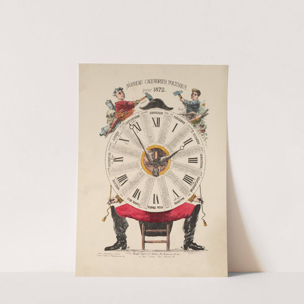 Nouveau calendrier politique pour 1872 by Taltimon