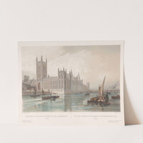 Nouveau Palais du Parlement et de Westminster by Louis Jules Arnout