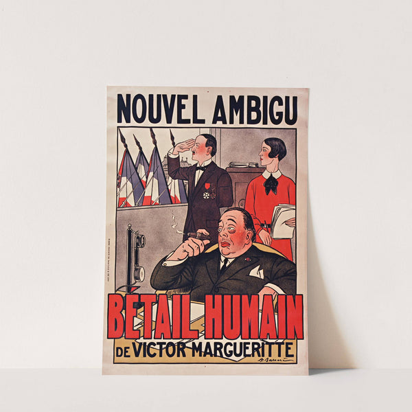 Nouvel Ambigu Bétail Humain (1920) by Adrien Barrère