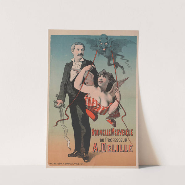 Nouvelle merveille du professeur A. Delille (1885-1886) by Imp. Emile Lévy