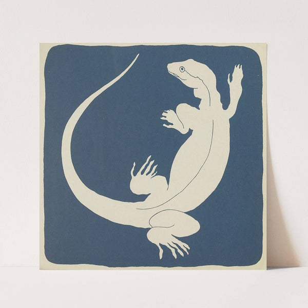 Nouvelles images à colorier, Reptiles Pl.04 (1938) by Elena Pavlovna Gertik