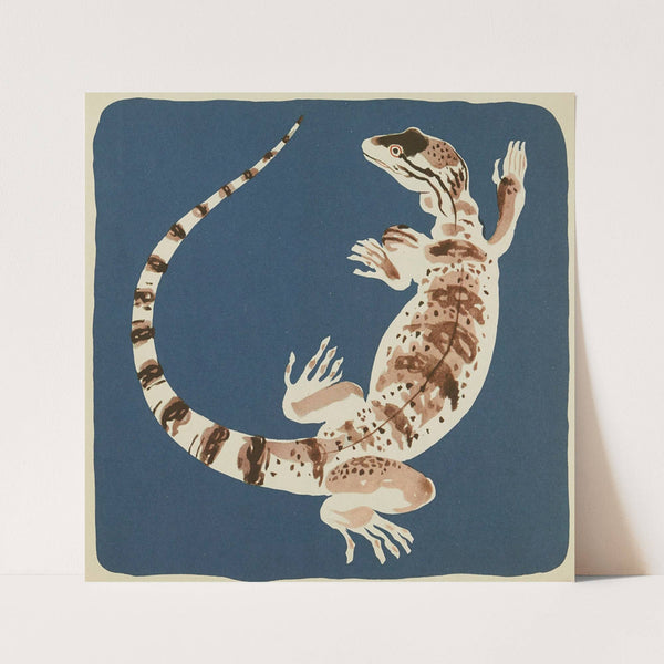 Nouvelles images à colorier, Reptiles Pl.05 (1938) by Elena Pavlovna Gertik