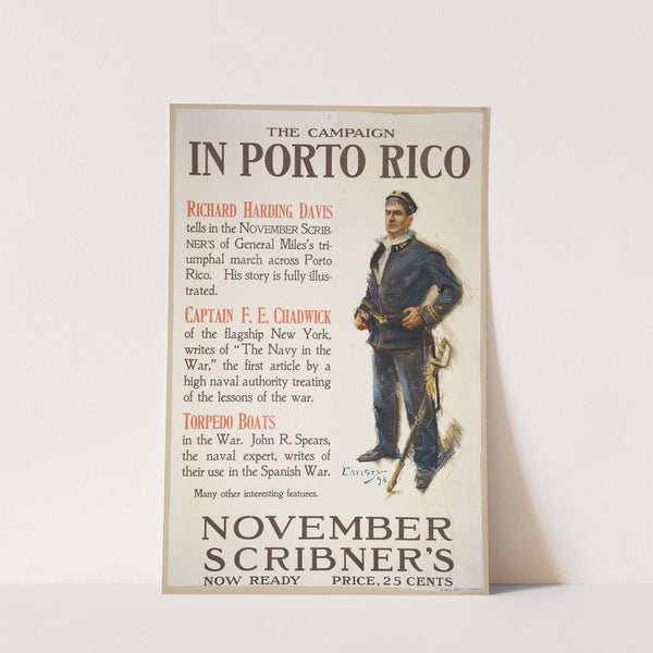 November Scribner’s. (1899 - 1906) by Howard Chandler Christy