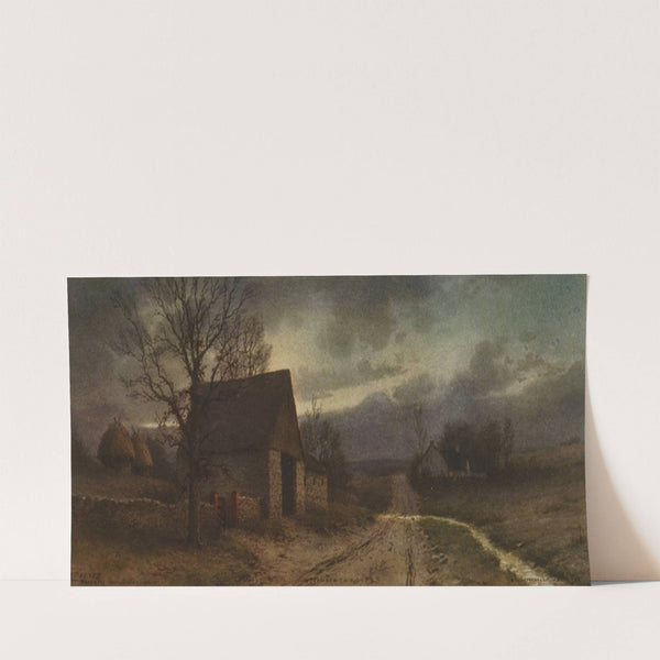 November twilight (c1912) by Edwin Lamasure