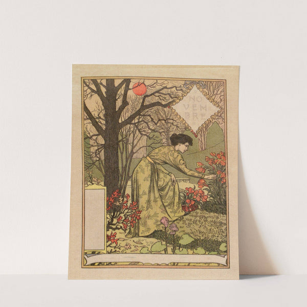 Novembre (1896-1898) by Eugène Grasset