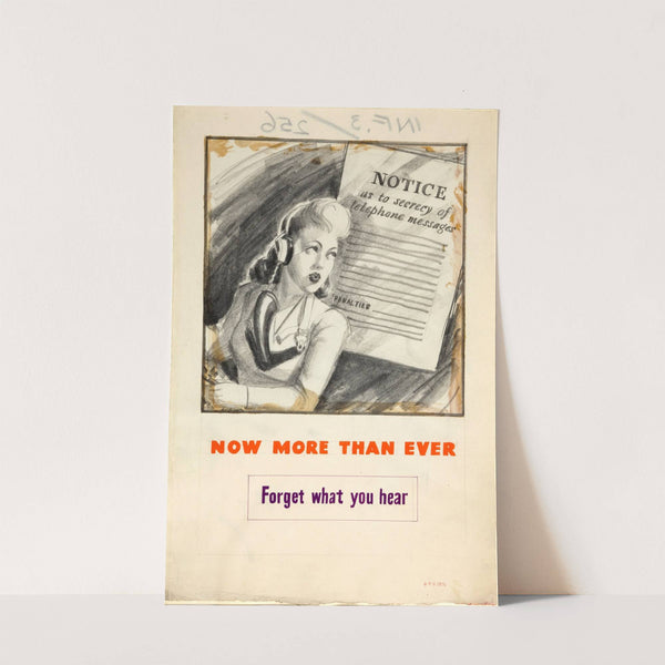 Now more than ever - forget what you hear by Anonymous