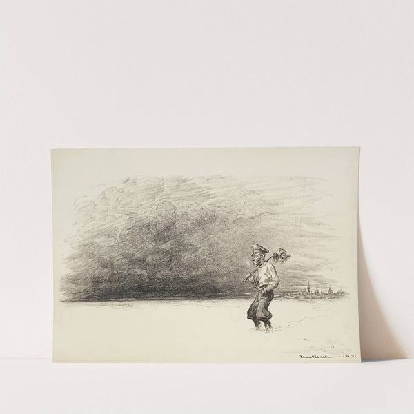 Nowhere to go but out (1917) by William Henry Walker