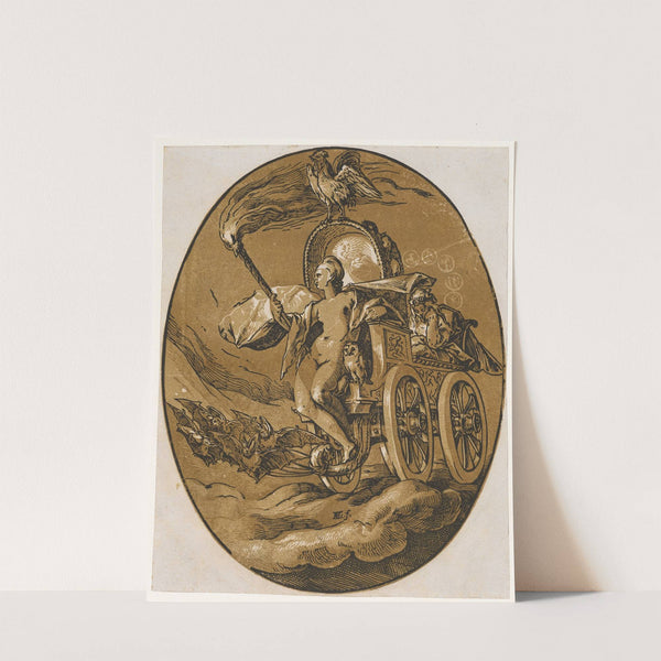 Nox by Hendrick Goltzius