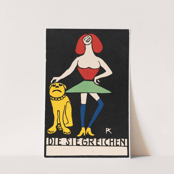 Nr. 100: Die Siegreichen (1907) by Rudolf Kalvach