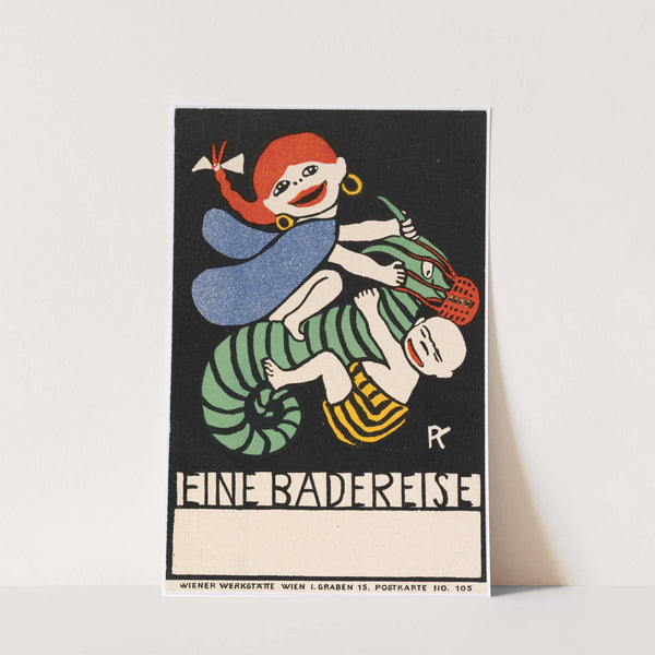 Nr. 105: Eine Badereise (1907) by Rudolf Kalvach