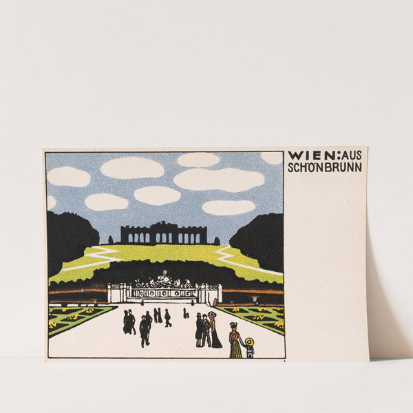 Nr. 133: Wien, Aus Schönbrunn (1908) by Urban Janke