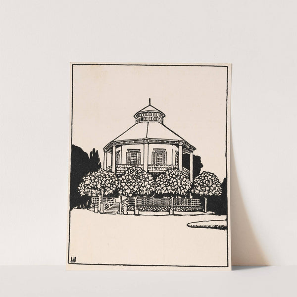 Nr. 135: Wien: Lusthaus im Prater (1908) by Urban Janke