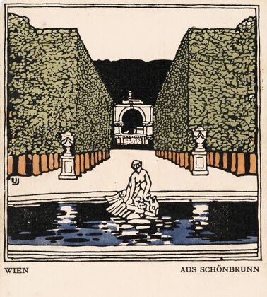 Nr. 137: Wien, Aus Schönbrunn (1908) — size preview