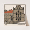 Nr. 138: Wien: Die Franziskanerkirche (1908) by Urban Janke