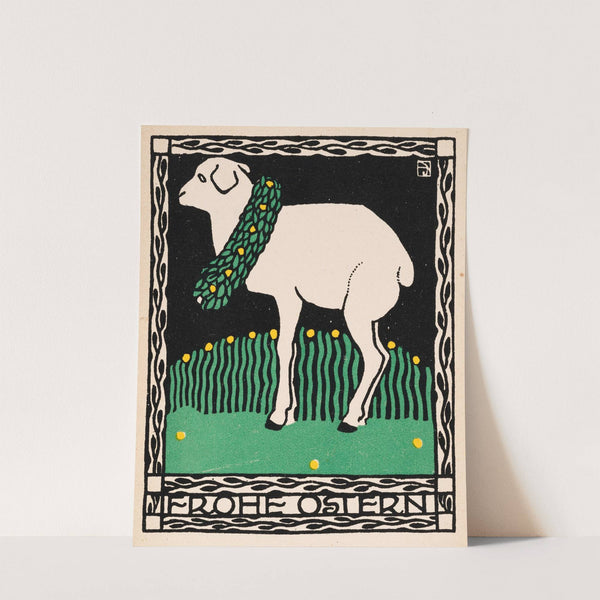 Nr. 141: Osterkarte (1908) by Josef von Diveky