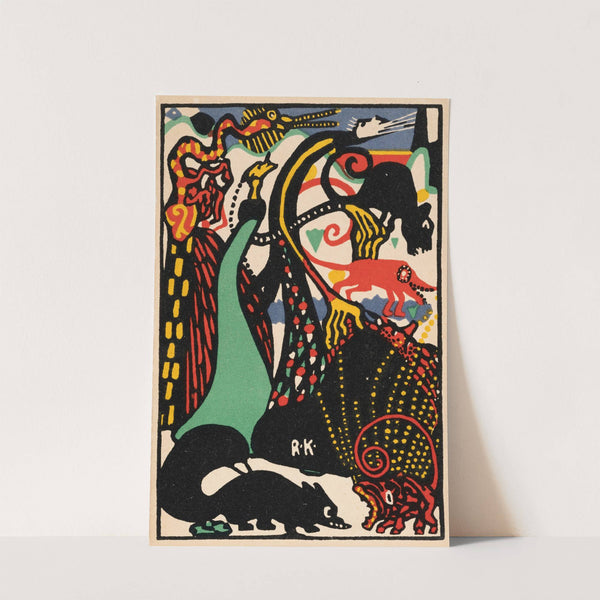 Nr. 148: Humoristisches Motiv (1908) by Rudolf Kalvach