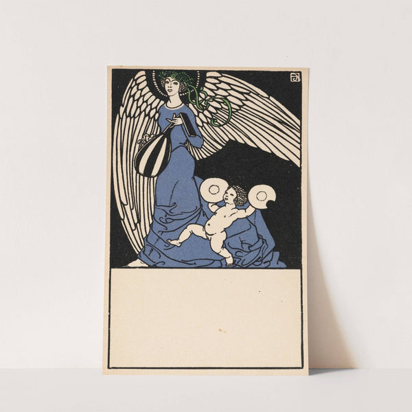 Nr. 161: Osterkarte (1908) by Josef von Diveky