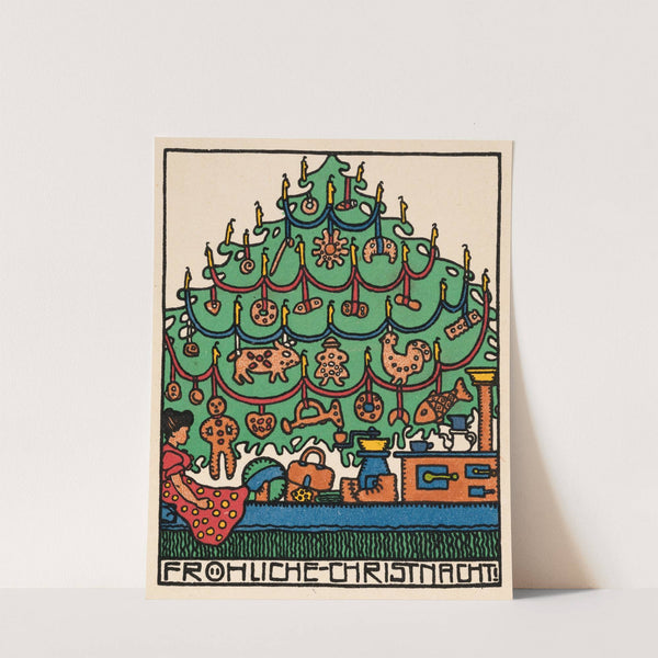 Nr. 180: Fröhliche Christnacht! (1908) by Josef von Diveky