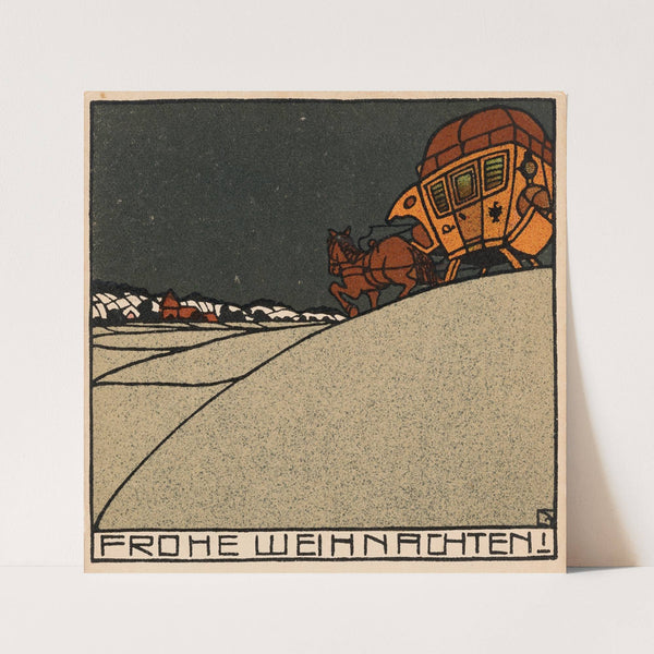 Nr. 184: Frohe Weihnachten! (1908) by Josef von Diveky