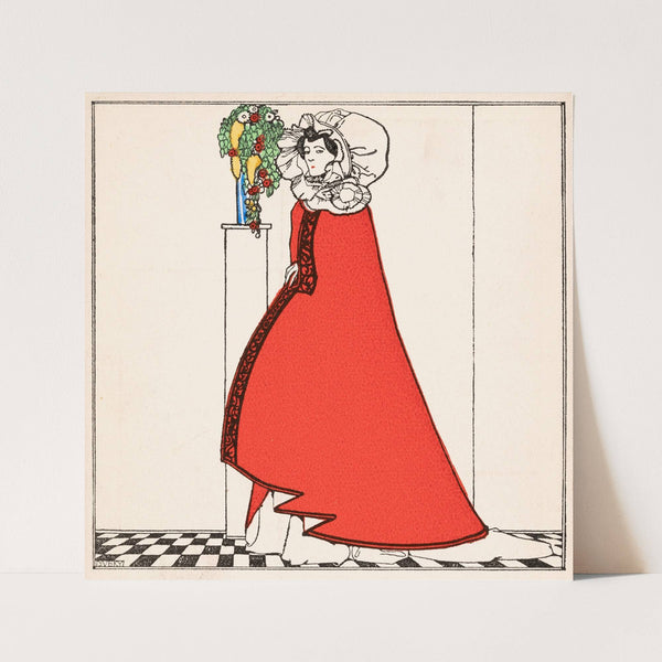 Nr. 232: Modekarte (1909) by Josef von Diveky