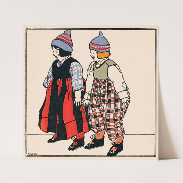 Nr. 243: Kaulitz-Puppen (1909) by Josef von Diveky